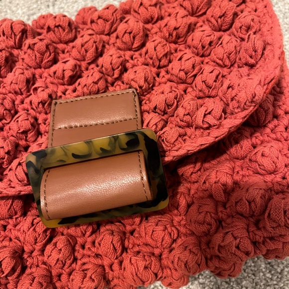 No boundaries HandMade Crochet Purse 100% Recycled Polyester Floral Boho NWOT - Picture 13 of 16